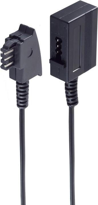 Produktbild Shiverpeaks ®-BASIC-S--Telefon-Verlängerung, TAE F-Stecker auf TAE F-Kupplung, 15m