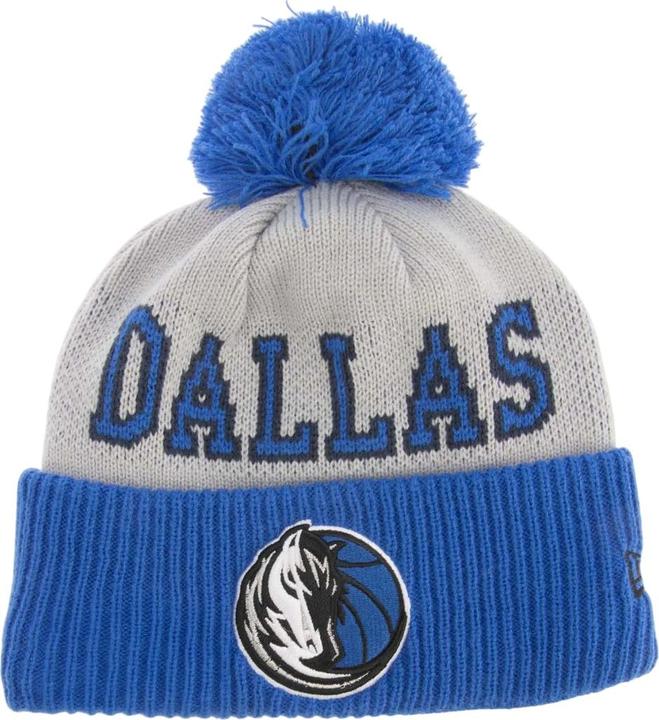 Actual product image New Era NBA Tip Off 2023 Dallas Mavericks Knitted Bobble Beanie