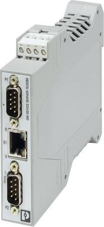 Actual product image Phoenix Contact Contact GW MODBUS TCP/RTU 1E/2DB9 Interface converter 30 V/DC