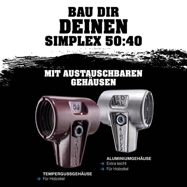Actual product image Halder SIMLPEX soft face hammer (680 g)