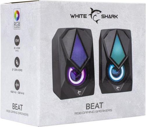 Image du produit White Shark Beat avec éclairage RGB