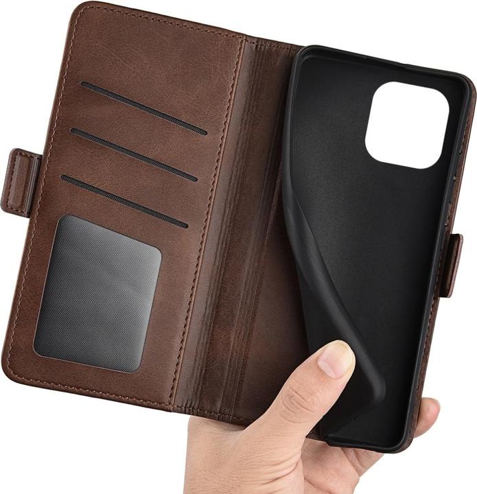 Actual product image Screenguard Apple iPhone 14 Pro Max CardLounge Leather Case (Apple iPhone 14 Pro Max)