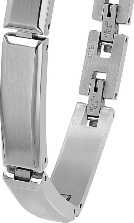 Actual product image S.Oliver Armschmuck für Herren, Edelstahl (21.50 cm, Stainless steel)