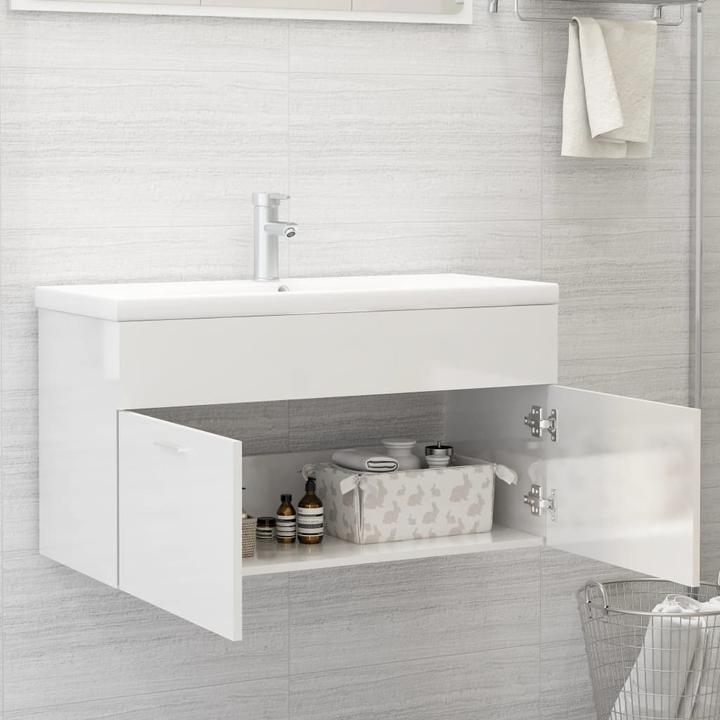 Image du produit VidaXL Armoire d'évier avec lavabo