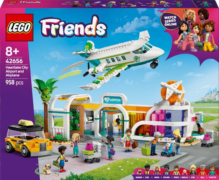 Image du produit LEGO Heartlake City Flughafen mit Flugzeug (42656, LEGO Friends)