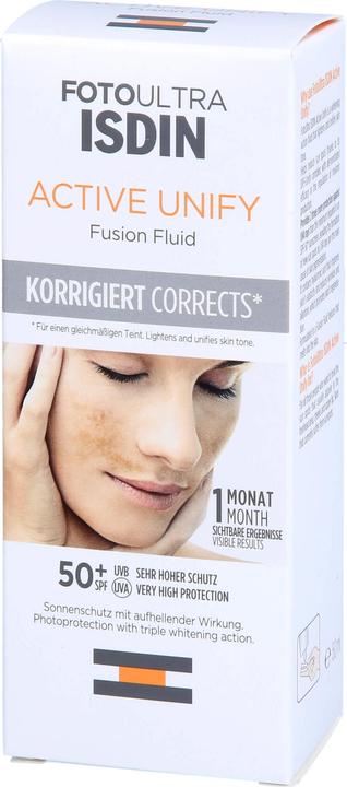Image du produit Isdin FotoUltra Active Unify (Crème solaire, SPF 50+, 50 ml)
