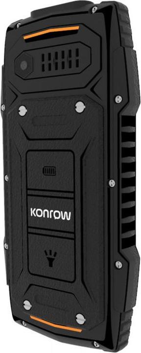 Actual product image Konrow Stone Plus - Téléphone Antichoc Certifié IP68 - 2.4" - Double Sim - Noir (2.40", 2G)