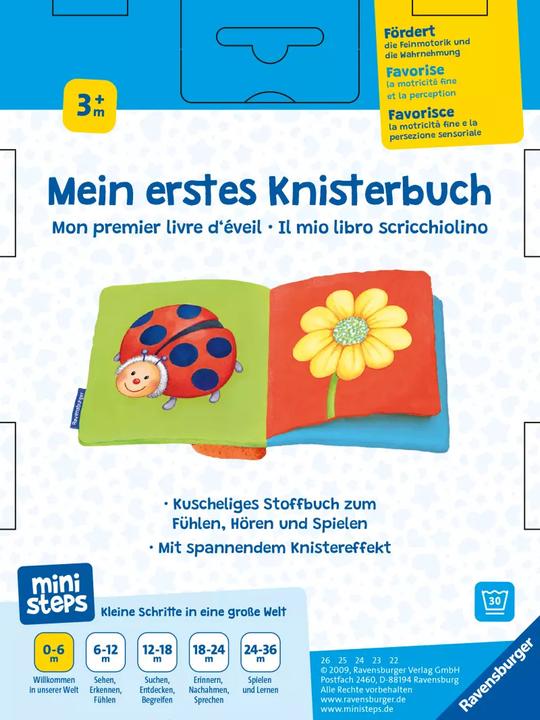 Produktbild Ministeps Bilderbuch Mein erstes Knisterbuch (Deutsch)