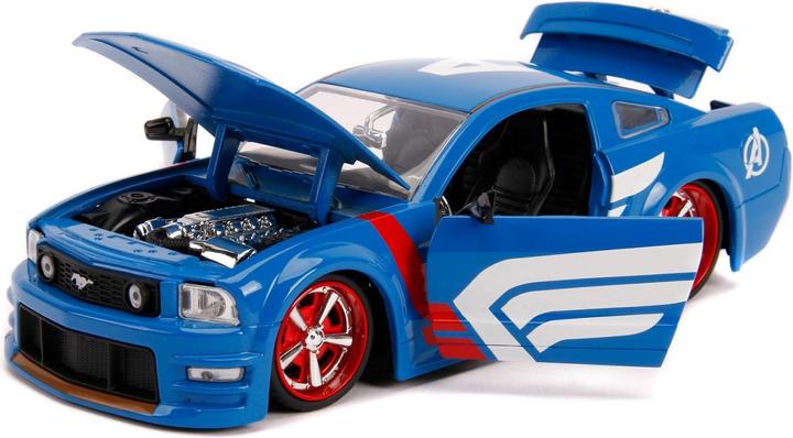 Produktbild Jada Avengers Captain America mit Auto 1:24