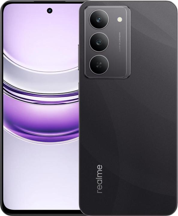 Image du produit realme 14x (256 Go, Carbon Black, 6.67", Double SIM hybride, 50 Mpx, 5G)