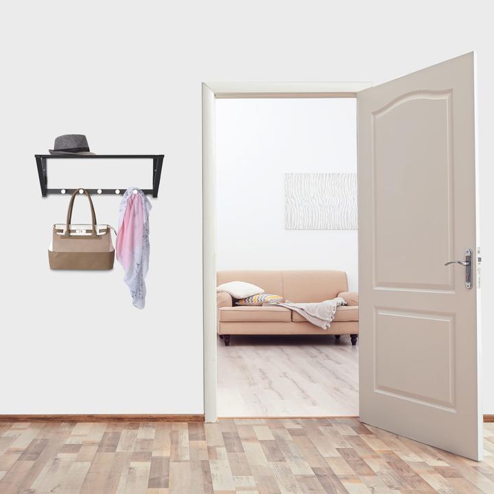 Actual product image Relaxdays Wall coat rack