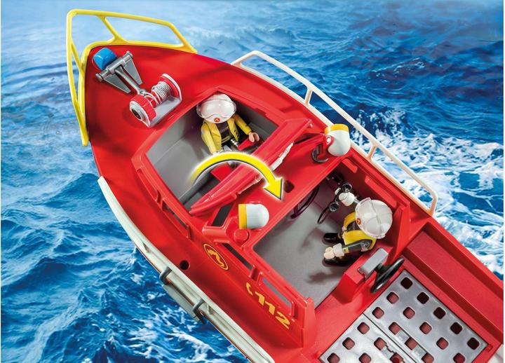 Image du produit Playmobil Bateau-pompe (71598, Playmobil City Action)