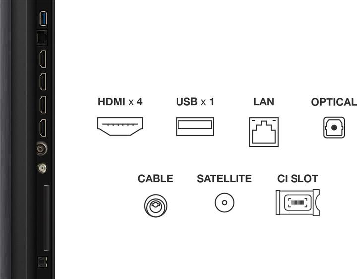 Actual product image TCL 85Q6C (85", Mini-LED, 4K, 2025)