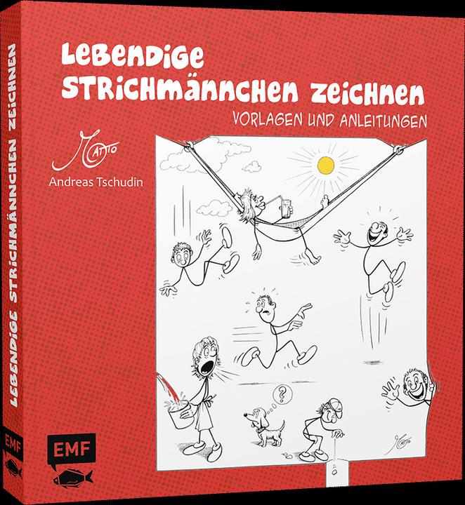 Produktbild Lebendige Strichmännchen zeichnen (Deutsch, Andreas Tschudin, 2015)