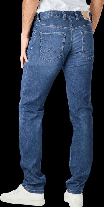 Image du produit Alberto Super Stretch Light Tencel Pipe Jeans Slim Fit Navy (W42/L34)