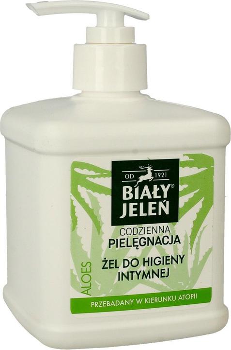 Actual product image Biay Jelen POL BIAŁY JELEŃ żel d/higieny int.aloes (500 ml, Intimate gel)
