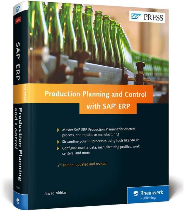 Actual product image Production Planning and Control with SAP ERP (English, Jawad Akhtar, 2016)