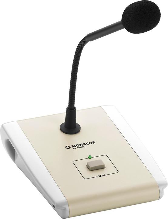 Actual product image Monacor Gooseneck Speech Microphone P