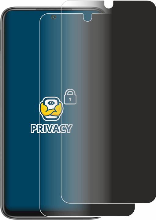 Produktbild BROTECT Sichtschutzfolie Anti-Spy Privacy Folie Blaulicht-Schutz (2 Stück, Xiaomi Redmi 10)