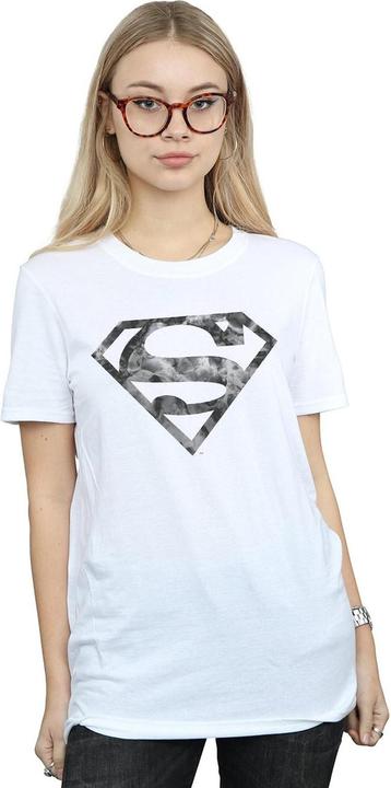 Immagine prodotto Superman Marble Logo Maglietta Ampia Donna (L)