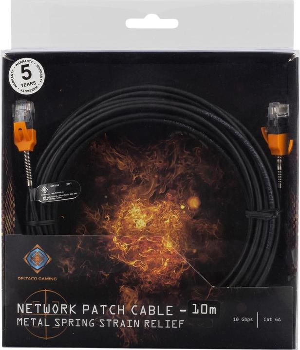 Actual product image Deltaco Gaming GAM-039 (U/UTP, CAT6a, 10 m)