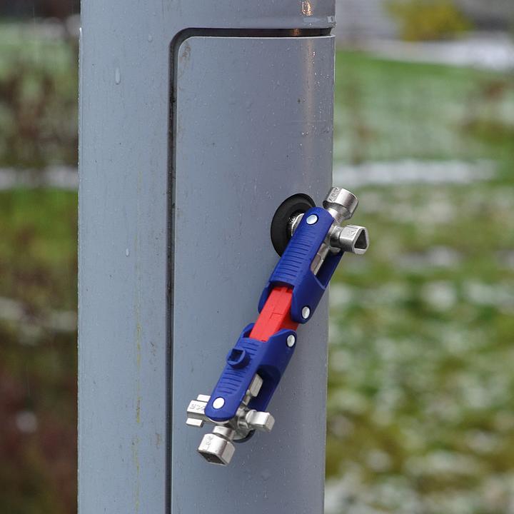 Produktbild Knipex Schaltschrankschlüssel JointKey Quadro (10 mm, 5 mm)