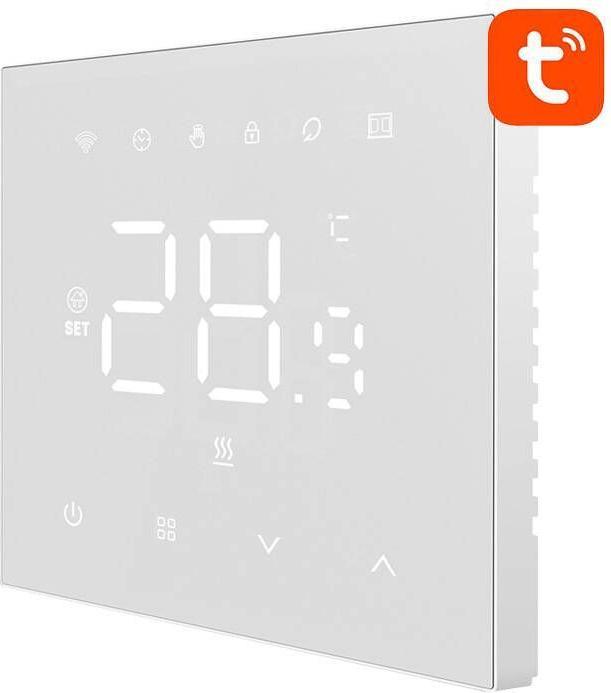 Actual product image Avatto Smart thermostat WT410-BH-3A-W Gas Boiler 3A WiFi