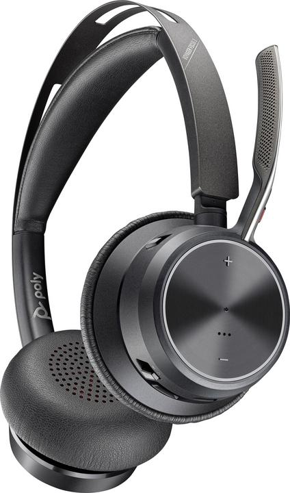 Produktbild Poly Voyager Focus 2 MS (Kabellos, Kabelgebunden, USB-C)