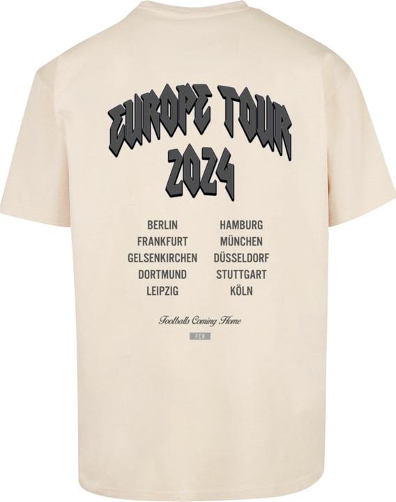 Actual product image Urban Classics Football's coming Home Europe Tour Oversize Tee - 141509 (XL)