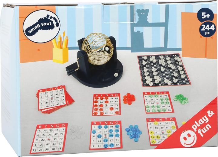 Immagine prodotto small foot Set di gioco Bingo con tamburo (Tedesco)