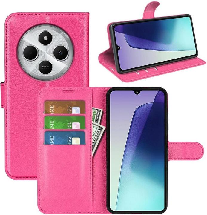 Produktbild Cover-Discount Xiaomi Redmi 14C / Poco C75 - Leder Etui Hülle (Xiaomi Poco C75, Xiaomi Redmi 14C)