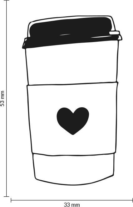 Actual product image May & Berry M&B coffee mug