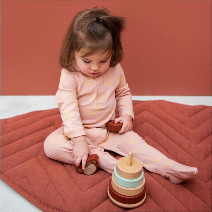 Actual product image Trixie Baby Wooden stacking toys