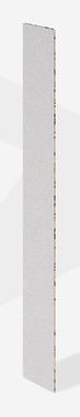 Actual product image Staples File White Disposable Pads for Straight Nail File Pro Expert 22 100/150/180/240 Grit - Pack of 50