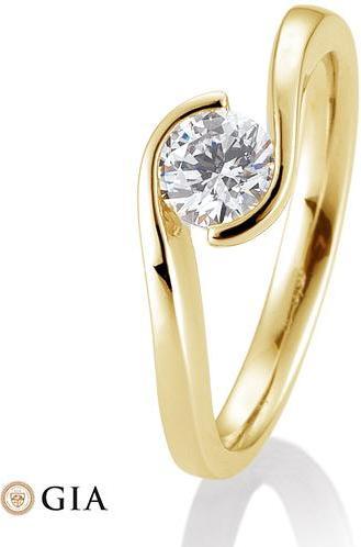 Actual product image Breuning Ring swing 0.40-0.60 ct. (56, 750/18 K Gold)