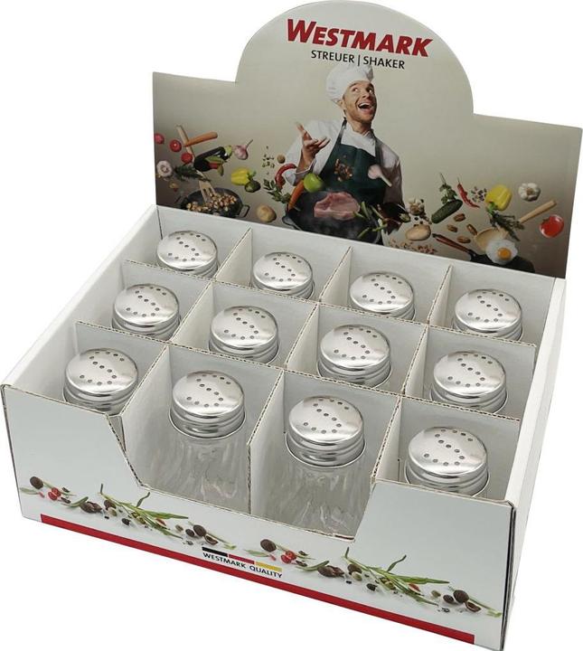 Produktbild Westmark Display mit 12 Salzstreuer »Berlin« (Salz)