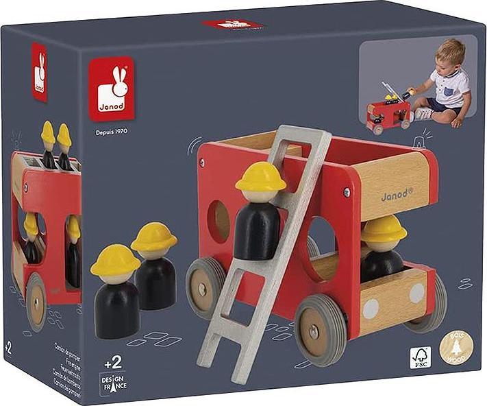 Produktbild Janod BOLID Feuerwehrwagen FSC