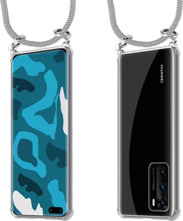 Produktbild Cadorabo TPU Handy Kette SILBER Cover