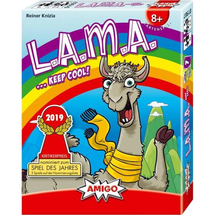 Actual product image Amigo Lama (German, French, Italian)