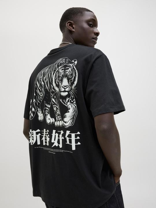 Actual product image Jack & Jones Jorsnake Tee Ss Crew Neck Tg Ln (XXL)