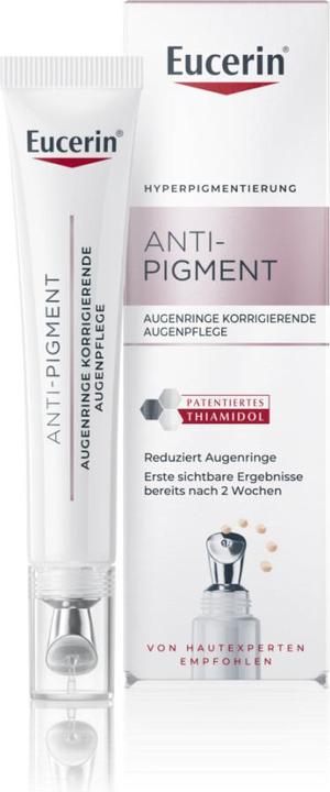 Eucerin Anti-Pigment Augenringe Korrigierende Augenpflege (Crème, 15 ml, Tag + Nacht)