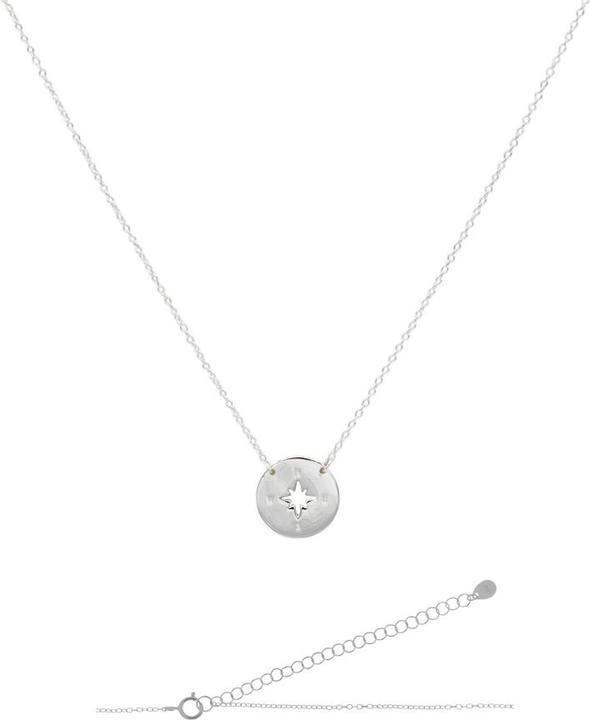 Produktbild Leyda Halskette Kompass (Silber 925, 38 - 45 cm)