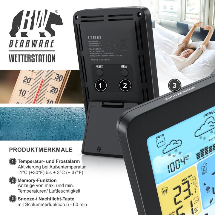 Produktbild Bearware Wetterstation