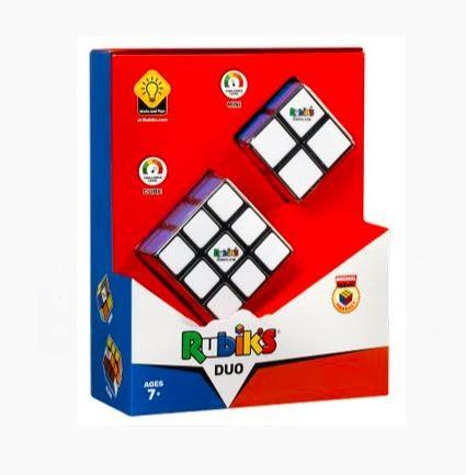 Actual product image Rubik's 6064009 SPIN MASTER - RUBIKS - Duo Pack 3x3 + 2x2 NEW 3-2022 (3 x 3, 2 x 2)