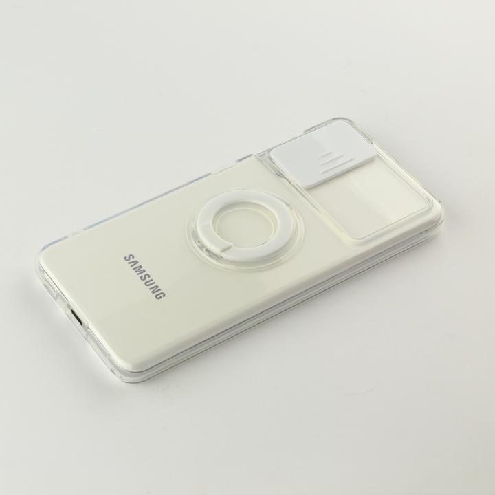 Produktbild PhoneLook Hülle mit Kamera-Slider und Ring (Samsung Galaxy S22+)