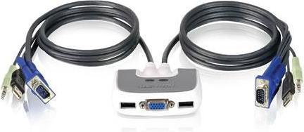Image du produit Iogear Commutateur KVM USB compact 2 ports