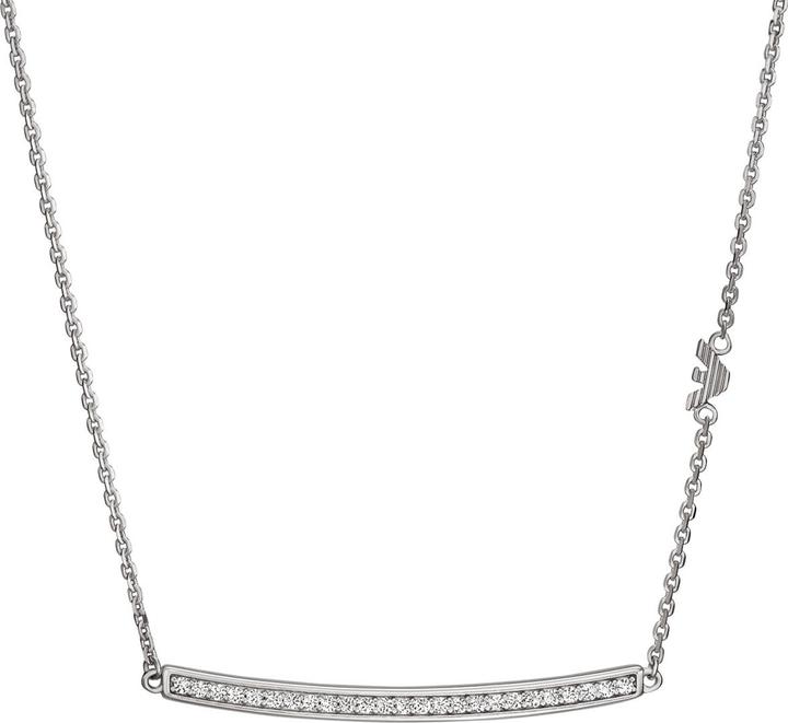Actual product image Emporio Armani Eagle Logo Necklace (925 silver, 35 - 40 cm)