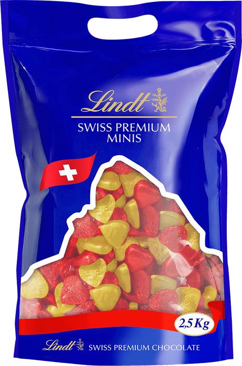 Image du produit Lindt Coeurs Lait Rouge & Or (2585 g)