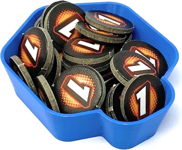 Image du produit Feldherr 3D14SET - Jeu de 16 jetons SHELL Mini (Matières plastiques)