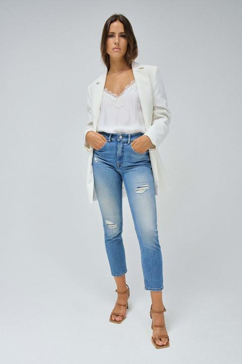 Actual product image Salsa Jeans Faith Destroyed Greencast jeans (32, W32/L28)